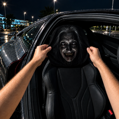 GrimHead™ Funda Reposacabezas para Coche